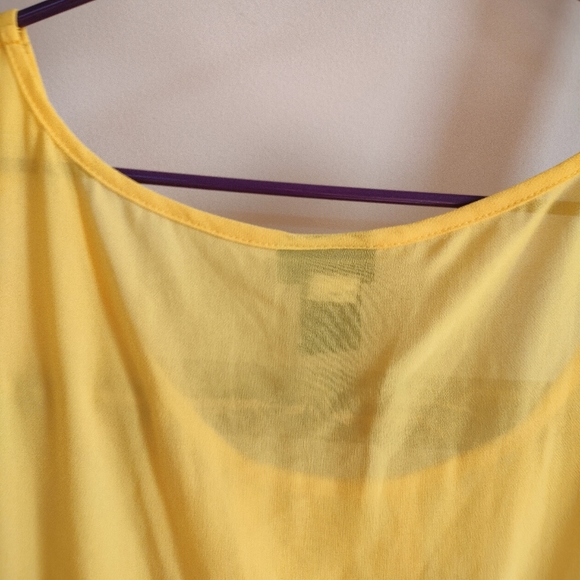 Plus Peplum Lace Flowy Top - Picture 5 of 15